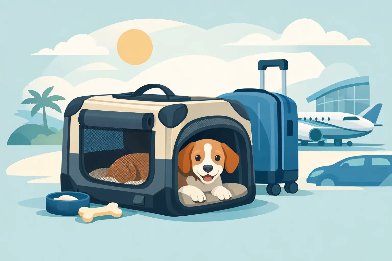 Soft Sided Dog Kennel for Comfortable Travel